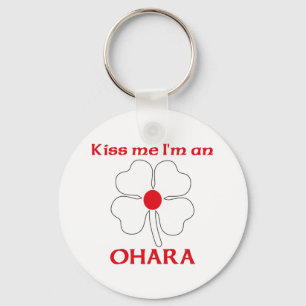 Llavero Japonés personalizado me besa, soy Ohara