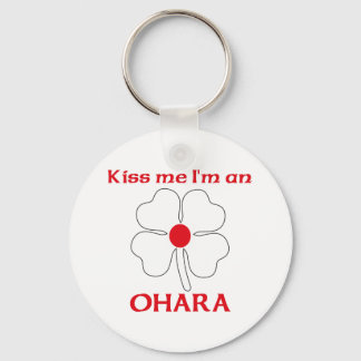 Llavero Japonés personalizado me besa, soy Ohara