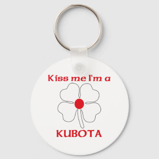 Llavero Japonés personalizado me besa yo soy Kubota