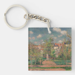 Llavero Jardín a plena luz del sol, Camille PIssarro, 1876
