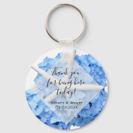 Llavero Jardín costero Hydrangea Starfish Wedding Favor