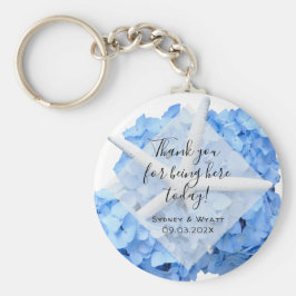 Llavero Jardín costero Hydrangea Starfish Wedding Favor
