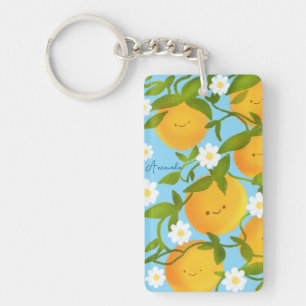 Llavero Jardín de árboles de los Naranjas de verano