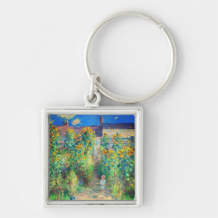 Llavero Jardín de flores Monet