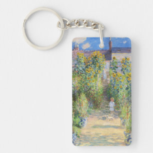 Llavero Jardín de girasoles de Claude Monet en Vétheuil