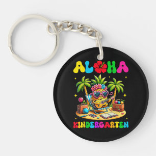 Llavero Jardín de infancia Aloha Piña Hawái De vuelta al c