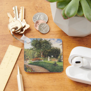 Llavero Jardín de Les Mathurins en Pontoise por Pissarro