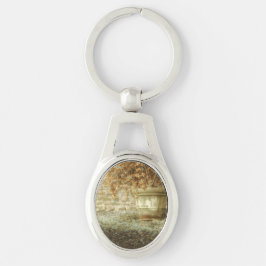 Llavero Jardín de otoño rústico