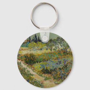 Llavero Jardín de Van Gogh en Arles Impresionista floral