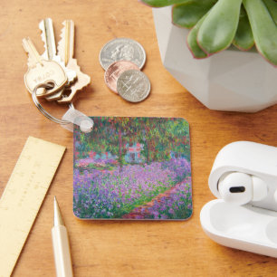Llavero Jardín del artista en Giverny por Claude Monet