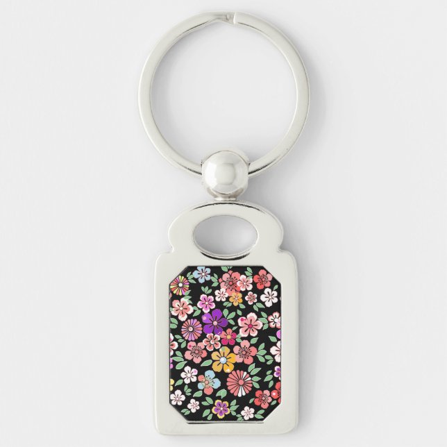 Llavero Jardín Floral (Anverso)