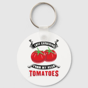 Llavero Jardinería Tomates Tomatehead