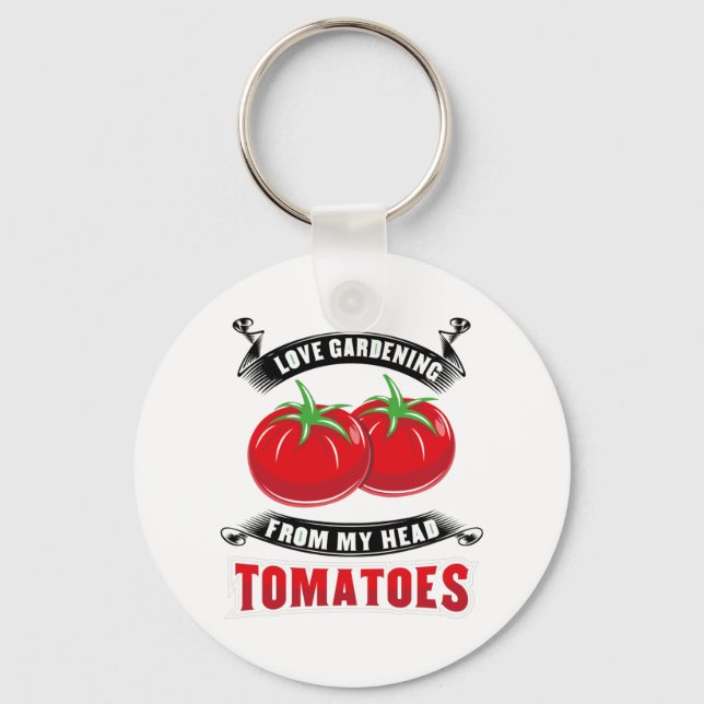Llavero Jardinería Tomates Tomatehead (Anverso)