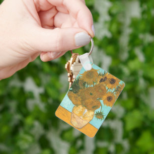 Llavero Jarrón con doce girasoles - Vincent van Gogh