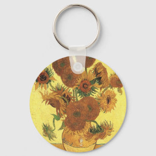 Llavero Jarrón con quince girasoles,Vincent van Gogh