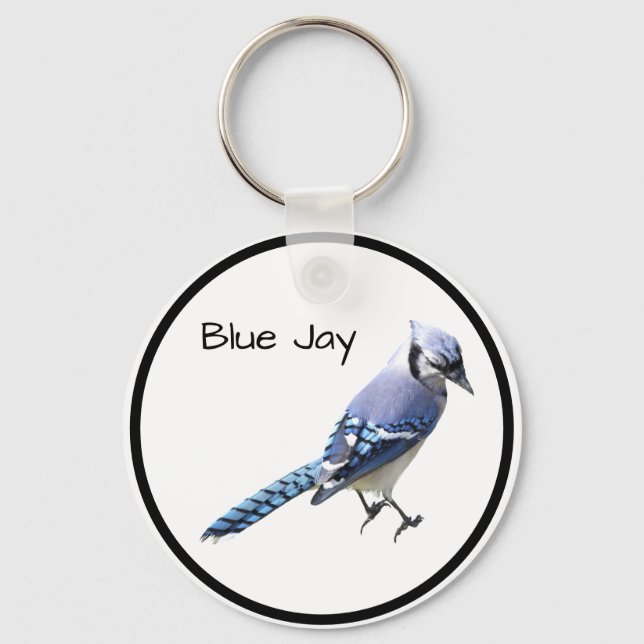 Llavero Jay azul (Anverso)