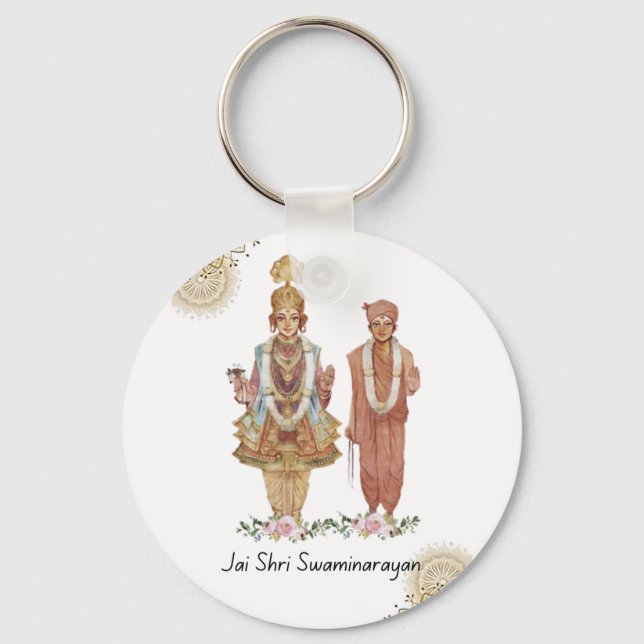 Llavero Jay Swaminarayan Keychain (Anverso)