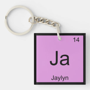 Llavero Jaylyn Nombre Química Elemento Tabla Periódica