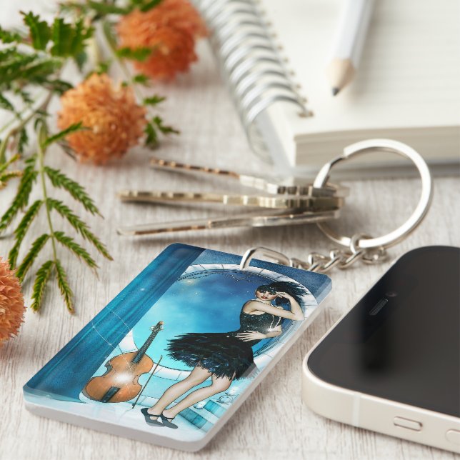 Llavero Jazz Dancer (Frente Derecha)