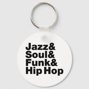 Llavero Jazz y Soul y Funk & Hip Hop