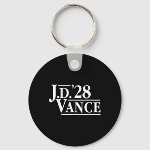 Llavero Jd Vance 28 Rojo Vance 2028 J.d. Presidente Hillbi