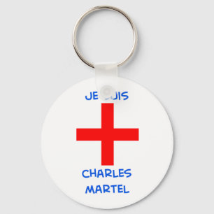 Llavero je suis charles martel cruzada