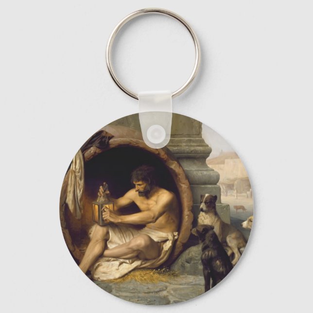 Llavero Jean-Leon Gerome-Diogenes (Anverso)