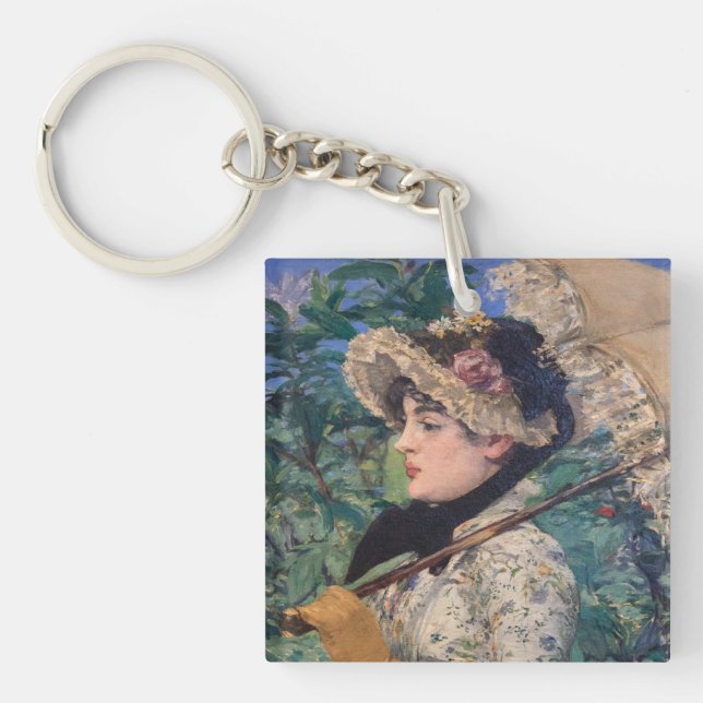 Llavero Jeanne (Primavera) De Édouard Manet (Frente)