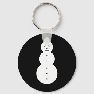 Llavero Jeezy Snowman - Muñeco de nieve enojado de Hiphop
