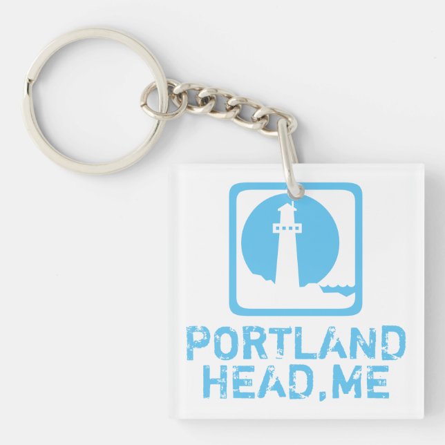 Llavero Jefe de Portland Maine (Frente)