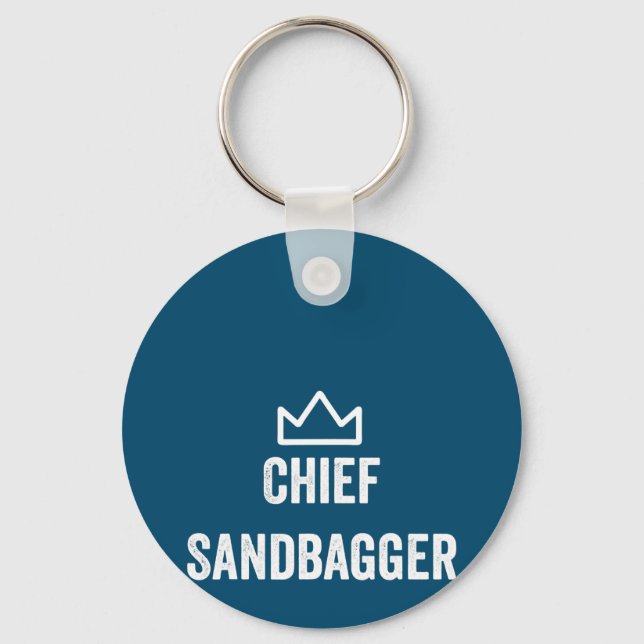 Llavero Jefe Sandbagger Golf Meme Bjj Chess Sandbag (Anverso)
