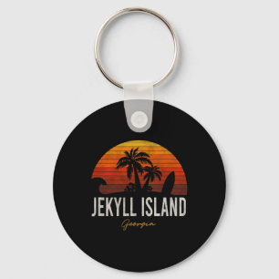 Llavero Jekyll Island Beach Georgia Ga Palms Vacation Surf