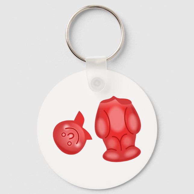 Llavero Jelly Baby sin Cabeza (Anverso)