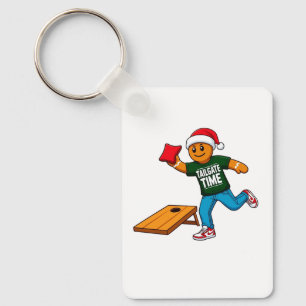 Llavero Jengibre Cornhole Navidad Deporte Fiesta