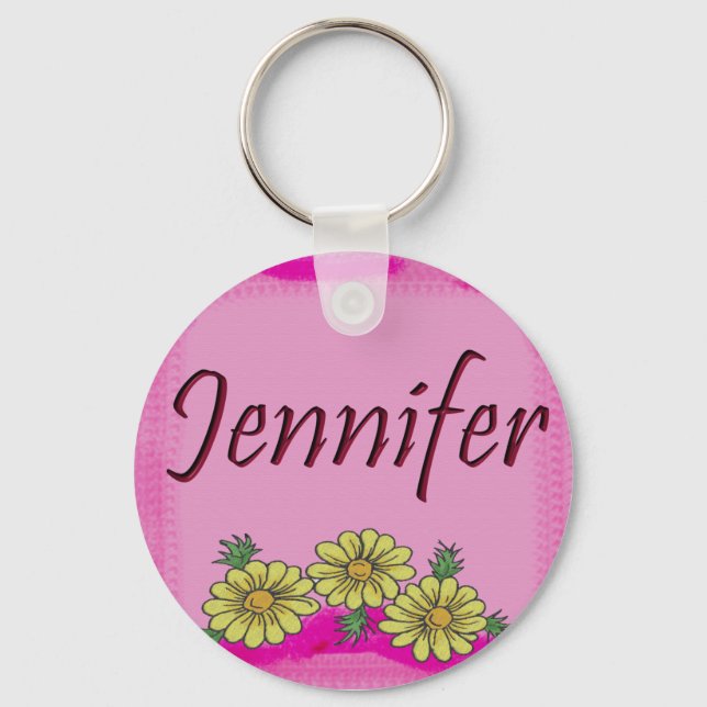 Llavero Jennifer Daisy Keychain (Anverso)