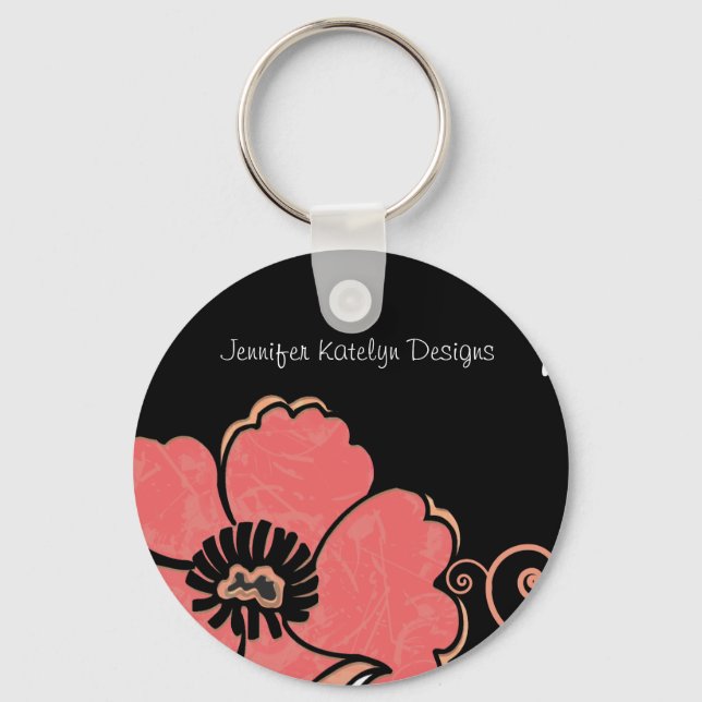 Llavero Jennifer Katelyn diseña Keychain (Anverso)