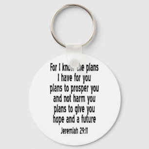 Llavero Jeremiah 29:11