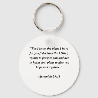 LLAVERO JEREMIAH 29:11