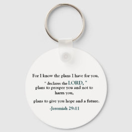 Llavero Jeremías 29:11