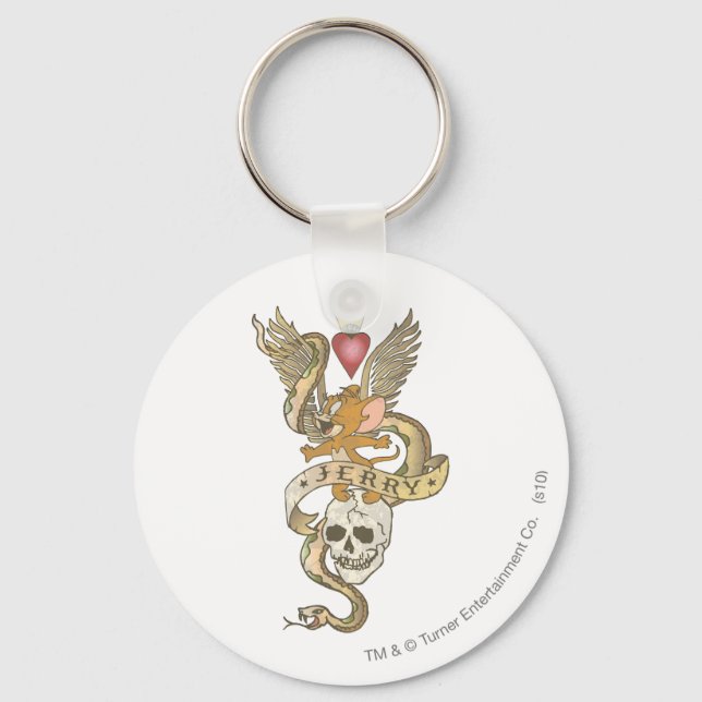 Llavero Jerry Twisted Tattoo 2 (Anverso)