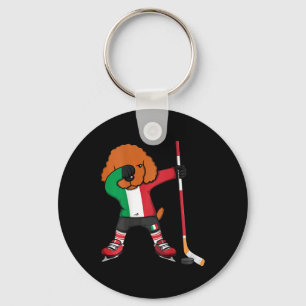 Llavero Jersey de Fans de Hockey sobre Hielo de Perro Cani