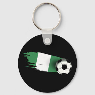 Llavero Jersey de la bandera de Nigeria Equipo de fútbol n