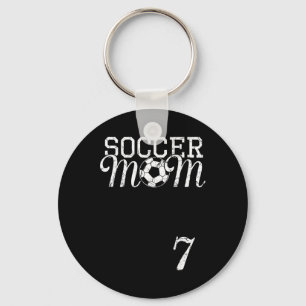 Llavero Jersey de Mamá Futbolista Número 7 Jugador Favorit