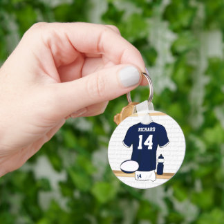 Llavero Jersey de Rugby personalizado en vestuario