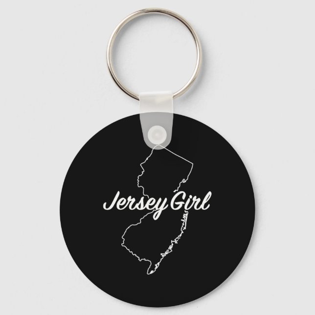 Llavero Jersey Girl New Jersey  (Anverso)