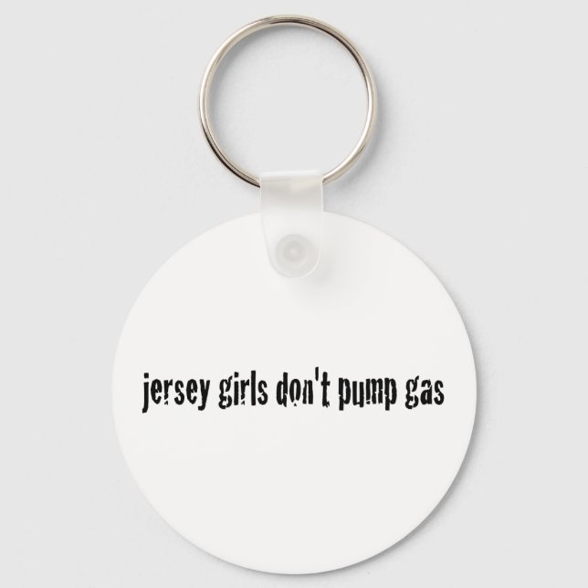 Llavero Jersey Girls Don'T Pump Gas (Anverso)