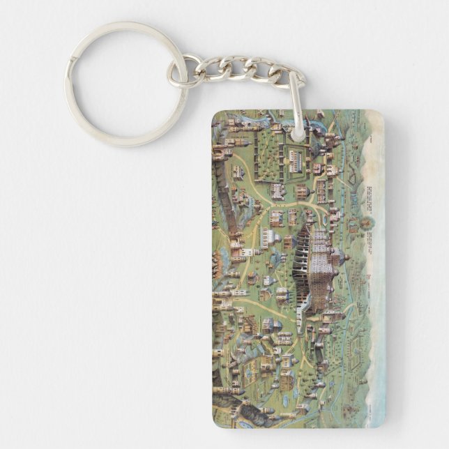 LLAVERO JERUSALÉN ANTIGUA (Frente)