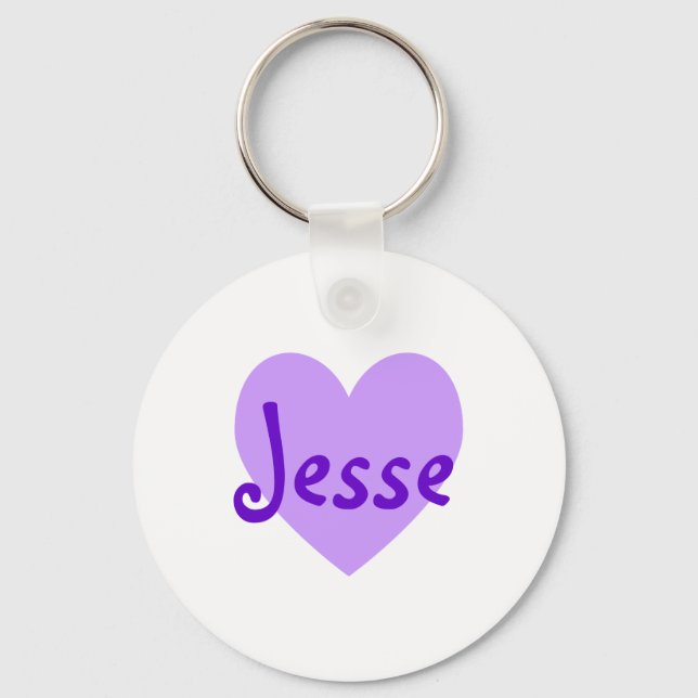 Llavero Jesse en morado (Anverso)