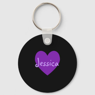 Llavero Jessica en morado