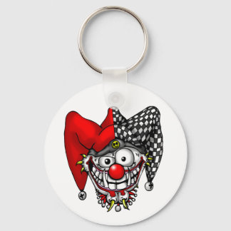 Llavero Jester Face Keychain
